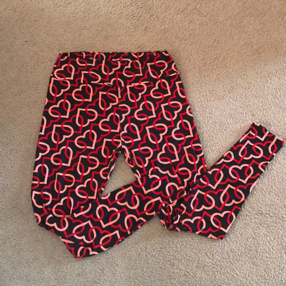 Lularoe heart leggings
